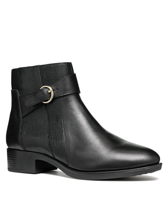 Geox Botki Geox D Felicity D46G1A 04304 C9997 Czarny