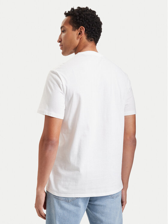 Calvin Klein Calvin Klein Camiseta 30s Logo Graphic LV04LH800G Blanco Regular Fit