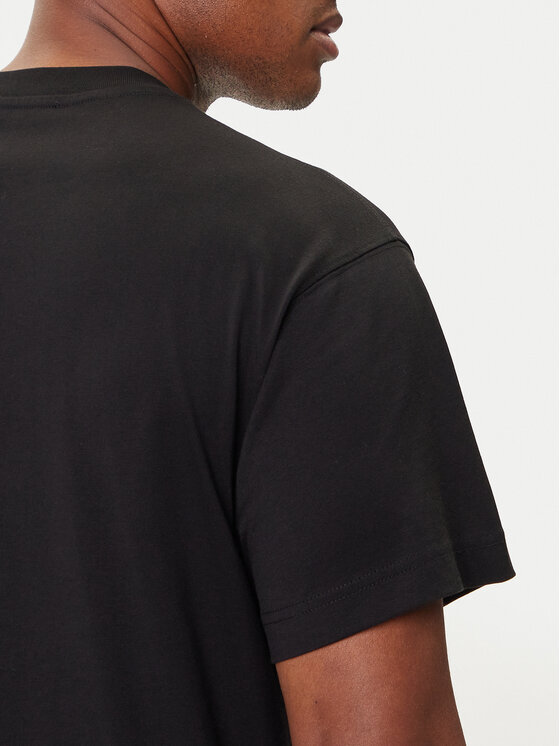 Versace Jeans Couture Versace Jeans Couture Camiseta 79GAHP03 CJ01P Negro Regular Fit