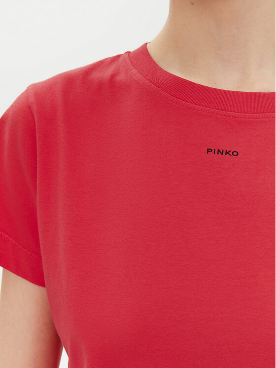 PINKO PINKO Футболка 100373 A228 Червоний Regular Fit