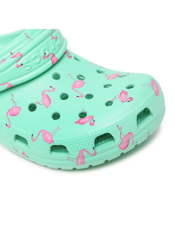 Crocs Παντόφλες Crocs Classic Vacay Vibes Clog 206375 Πράσινο