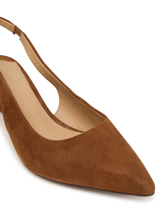 LAUREN RALPH LAUREN Czółenka LAUREN RALPH LAUREN Lolah II 802959263008 Brązowy