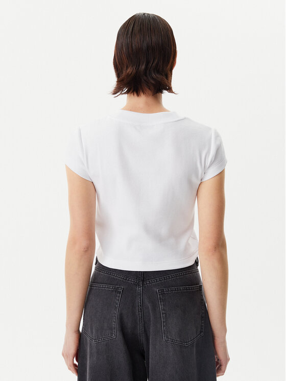 Calvin Klein Jeans Calvin Klein Jeans Majica LV047AB802 Bela Regular Fit