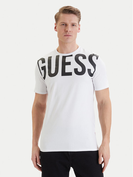 Guess Guess Póló F6GI01 J1314 Fehér Slim Fit