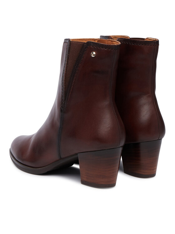Pikolinos Stiefeletten Pikolinos Zamora W0E-8628 Dunkelbraun