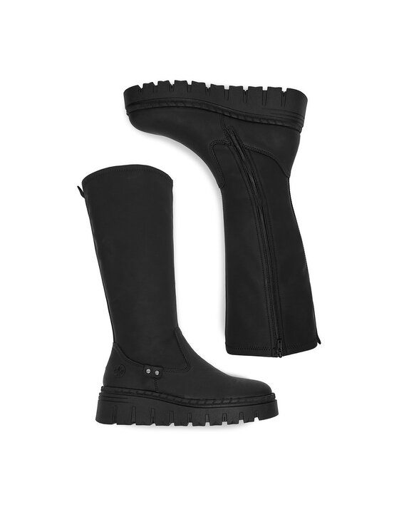 Rieker Kozačky Rieker CEO-Z8990-00 Černá