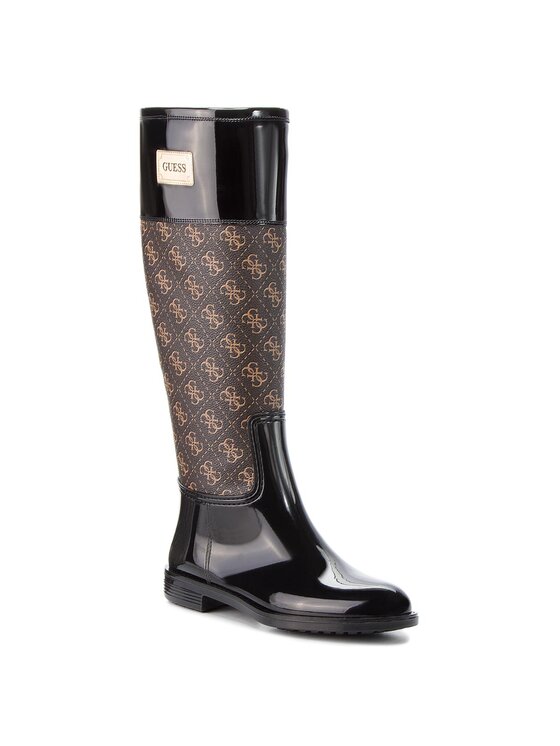 Guess Cizme de cauciuc Guess FLSSY3 RUB11 Maro