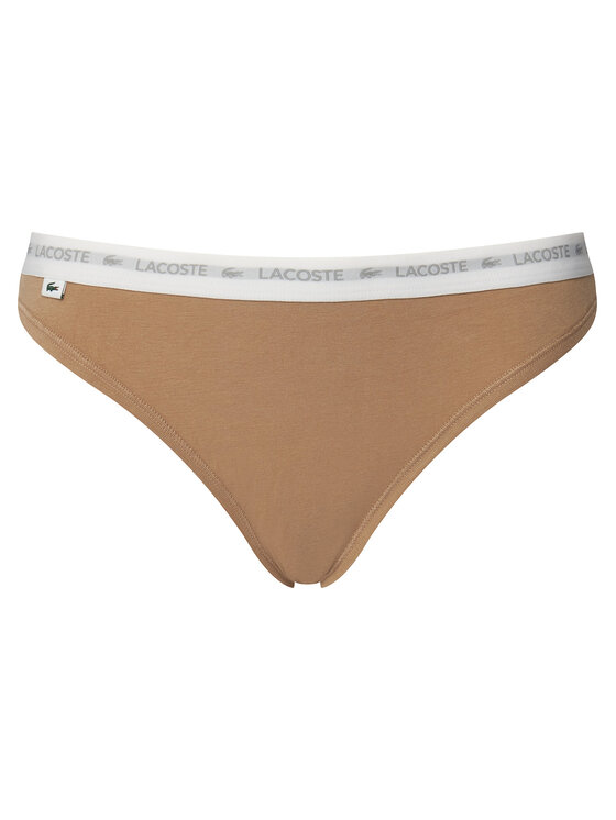 Lacoste Lacoste Conjunto de bragas 8F1338 Beige claro