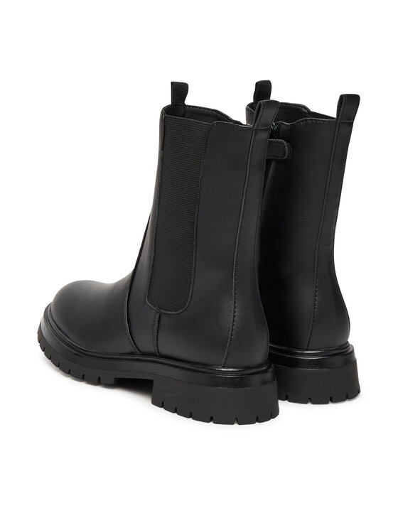 Tommy Hilfiger Členková obuv Tommy Hilfiger T3A5-34016-1355999 D Čierna