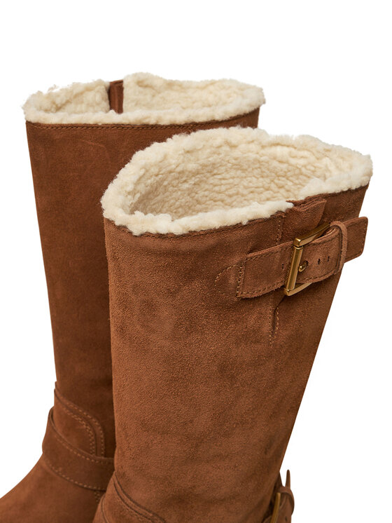MICHAEL Michael Kors Чоботи MICHAEL Michael Kors Crosby 40F4CBFB6S Коричневий
