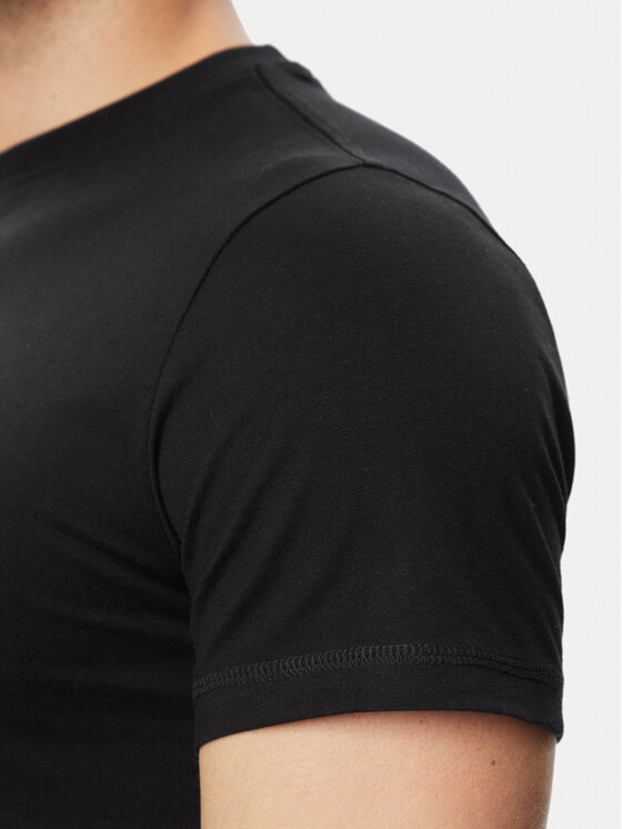 Guess Guess Футболка M6YI44 K4230 Чорний Slim Fit