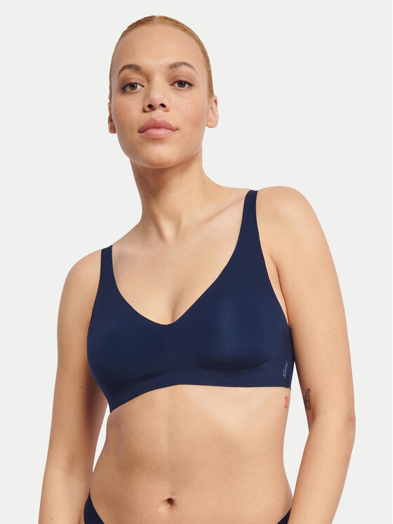 Sloggi Sloggi Reggiseno senza ferretto Zero Feel 10217729 Blu scuro