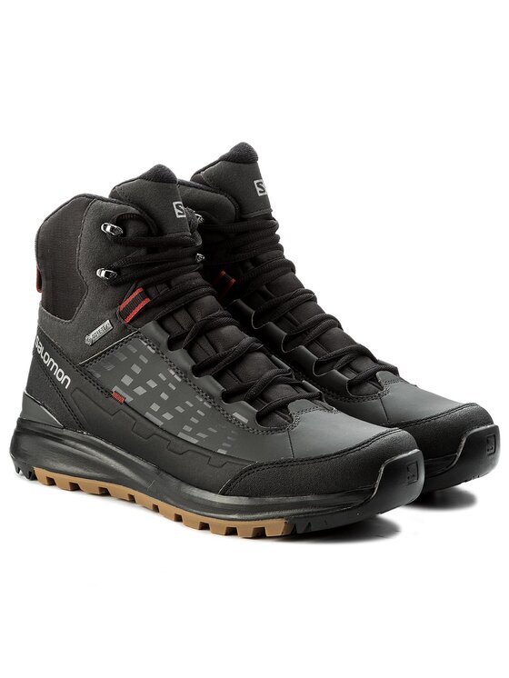 Salomon Trekking čevlji Salomon Kaipo Mid Gtx GORE-TEX 372812 28 V0 Črna
