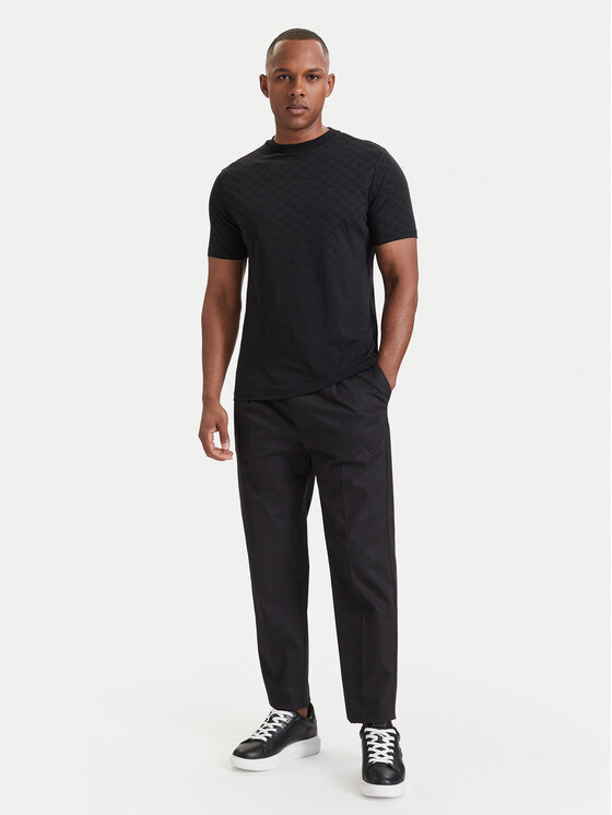 KARL LAGERFELD KARL LAGERFELD Camiseta 755070 564251 Negro Regular Fit