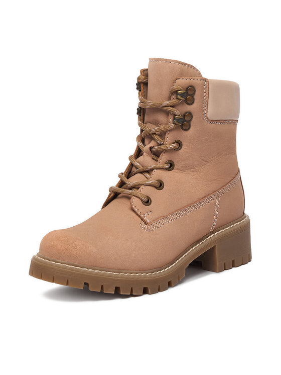Lasocki Gležnjarji Lasocki CEO-WI16-D-466-07 Svetlo bež
