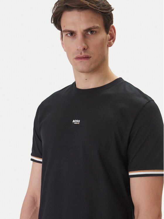 BOSS BOSS Camiseta Iconic 50557198 Negro Regular Fit
