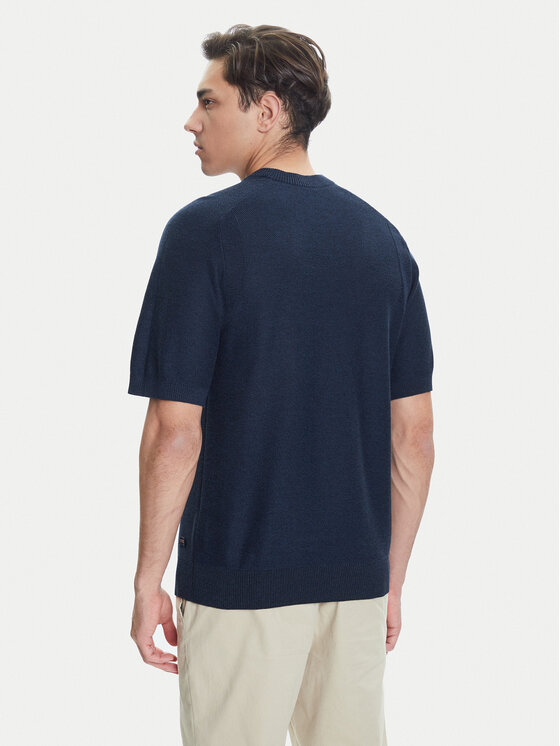 BOSS BOSS Футболка Kencel 50545678 Cиній Regular Fit