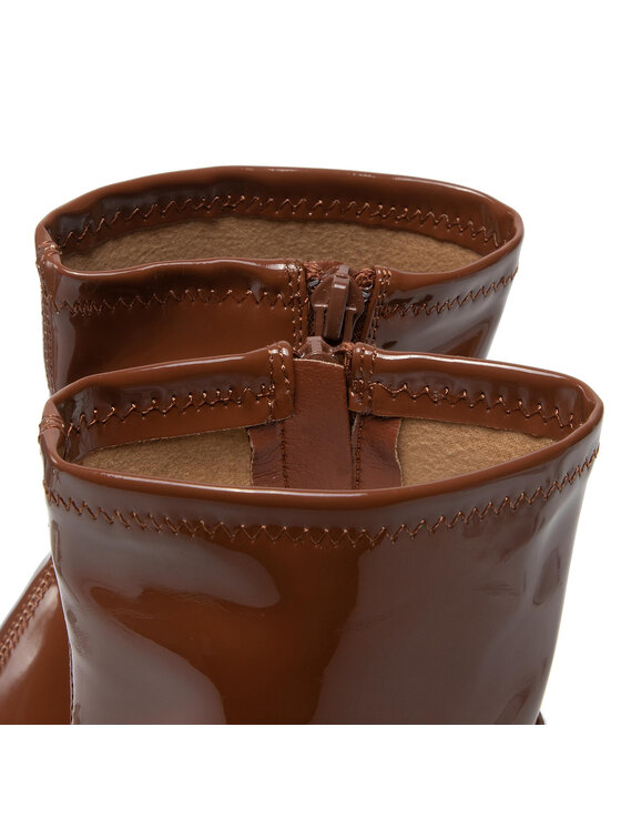 DeeZee Členková obuv DeeZee ZALXBH220154 Hnedá