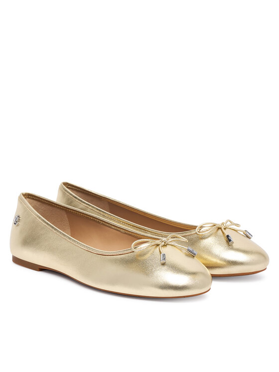LAUREN RALPH LAUREN Μπαλαρίνες LAUREN RALPH LAUREN Jayna Metallic 802978836002 Χρυσό