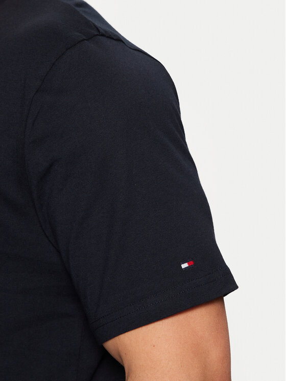 Tommy Hilfiger Tommy Hilfiger T-shirt MW0MW38980 Blu scuro Regular Fit