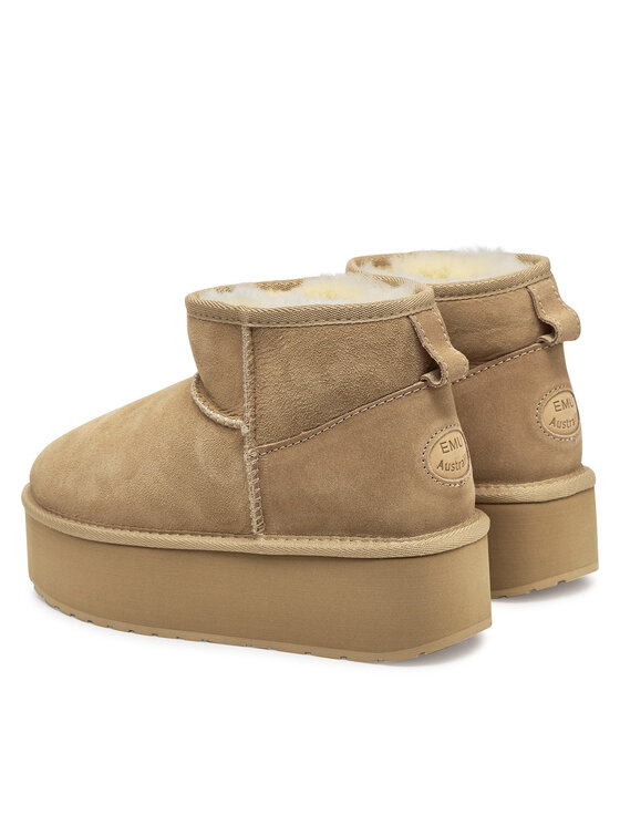 EMU Australia Cizme de zăpadă EMU Australia Stinger Micro Flatform W13082 Bej