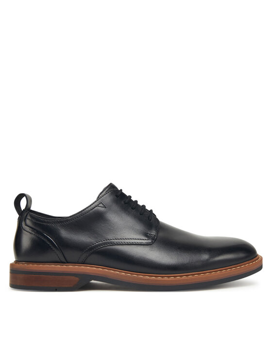 Clarks Félcipő Clarks Aldwin Lace 26183981 Fekete