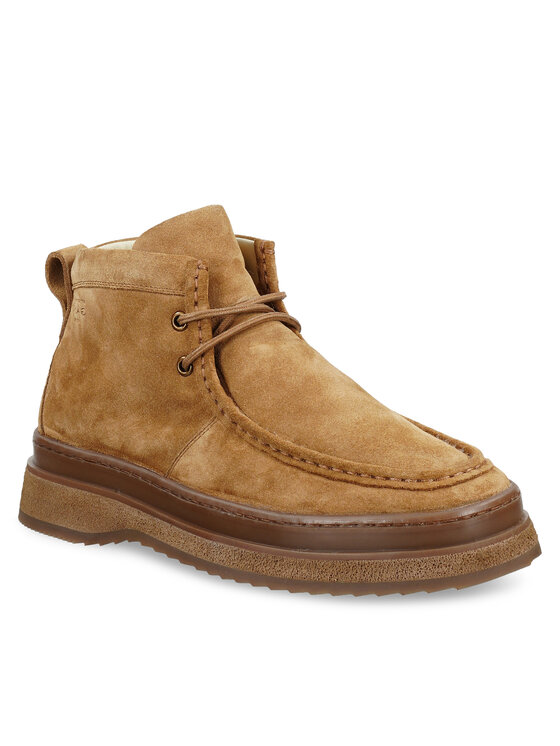 Gant Kotníková obuv Gant 31643078 Hnědá