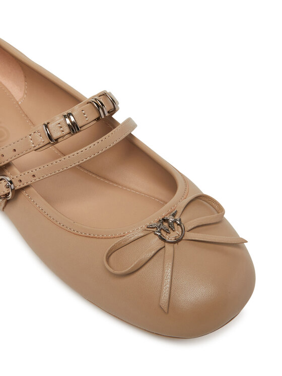 PINKO Балетки PINKO Gioia 09 SD0297 P003 Бежевий