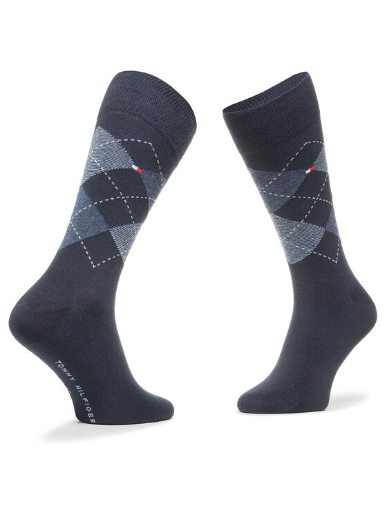 Tommy Hilfiger Șosete lungi Tommy Hilfiger 100001495 Bleumarin