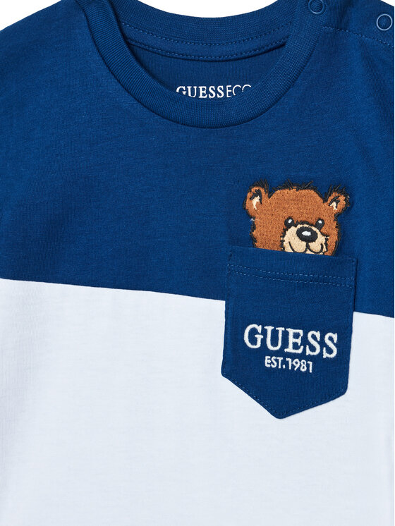 Guess Guess Футболка N5YI11 K8HM4 Голубий Regular Fit