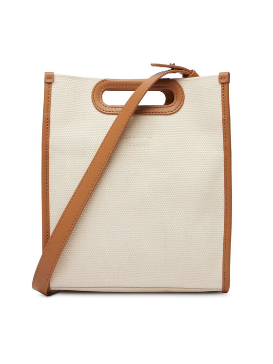 Lacoste Сумка Lacoste Small Heritage Canvas Tote NF5232TD Кремовий