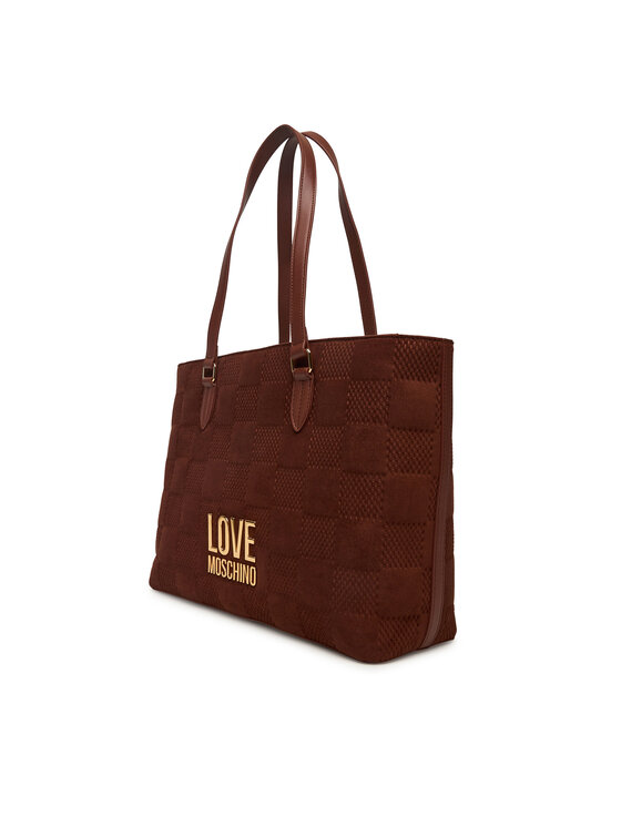 LOVE MOSCHINO Kabelka LOVE MOSCHINO JC4123PP0NKB120A Hnedá