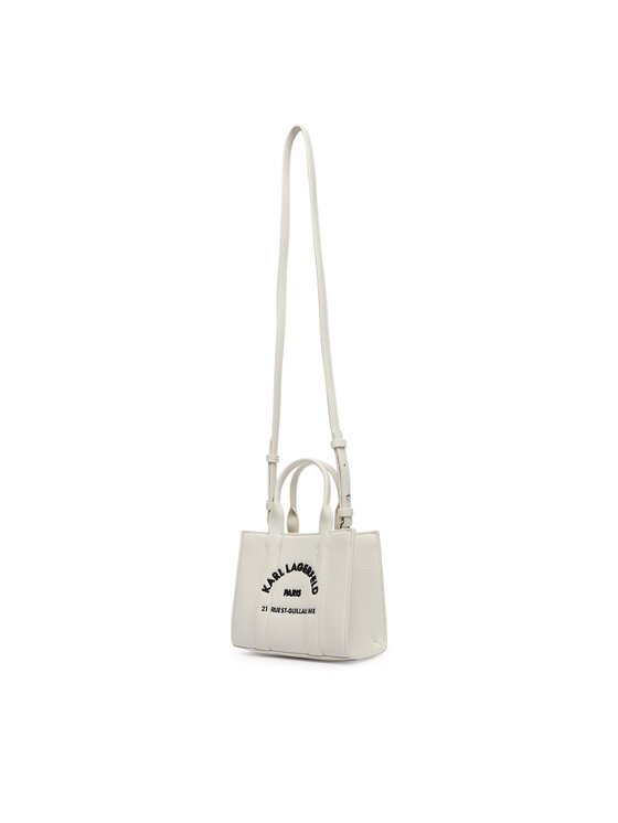 KARL LAGERFELD Kabelka KARL LAGERFELD B1W30042 Biela