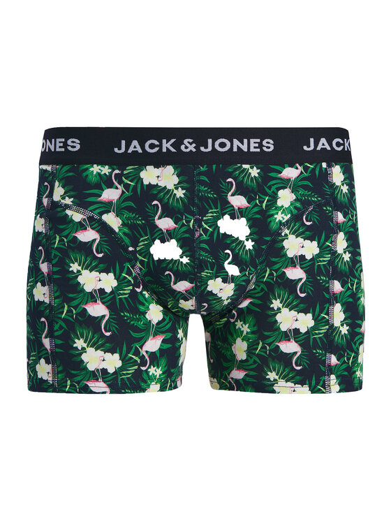 Jack & Jones Jack & Jones Conjunto de calzoncillos boxer Flamingo 12291169 Negro