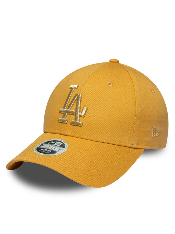 New Era Kšiltovka New Era LA Dodgers Metallic Yellow 9FORTY 60667386 Žlutá