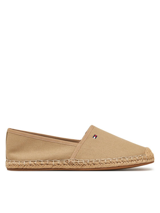 Tommy Hilfiger Alpargatas Tommy Hilfiger Flag Canvas Espadrille FW0FW08541 Marrón