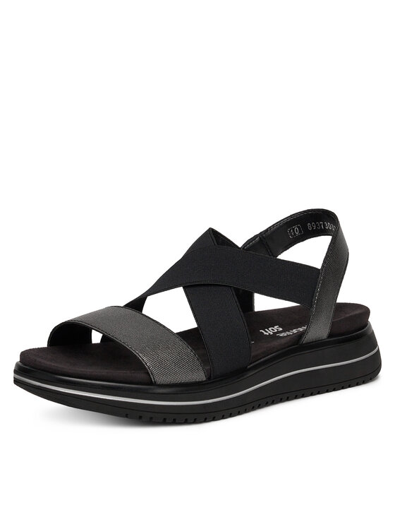 Remonte Sandály Remonte D1J50-02 Černá