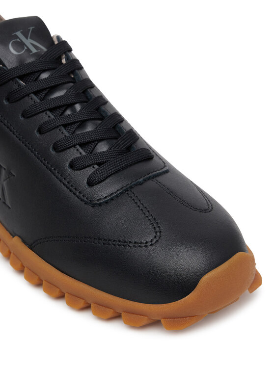 Calvin Klein Jeans Sneakers Calvin Klein Jeans Low Profile Runner Mg Lth Mix YW0YW01847 Nero