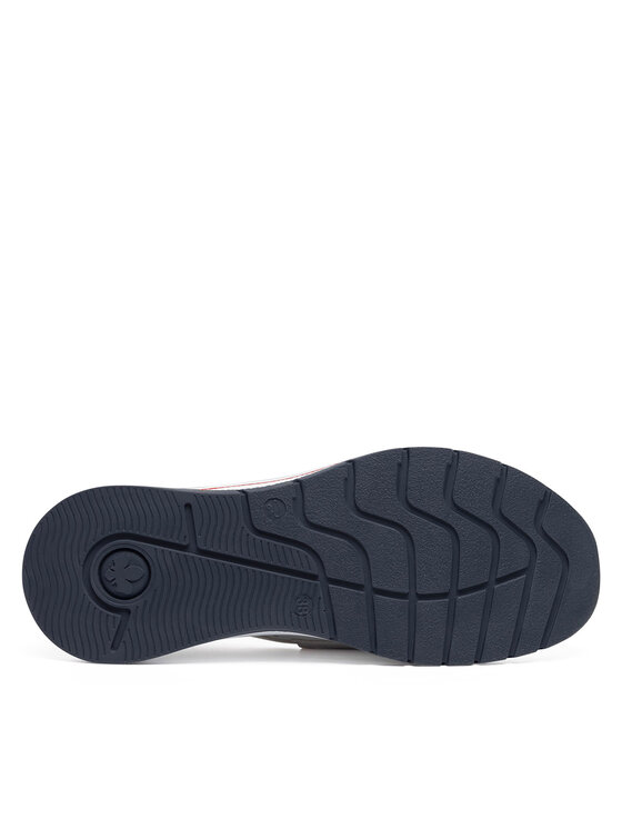 Rieker Pantofi Rieker N6557-80 Alb