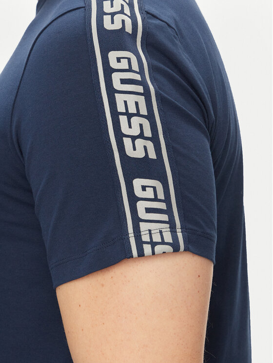 Guess Guess Футболка Arlo Z4GI18 J1314 Голубий Regular Fit