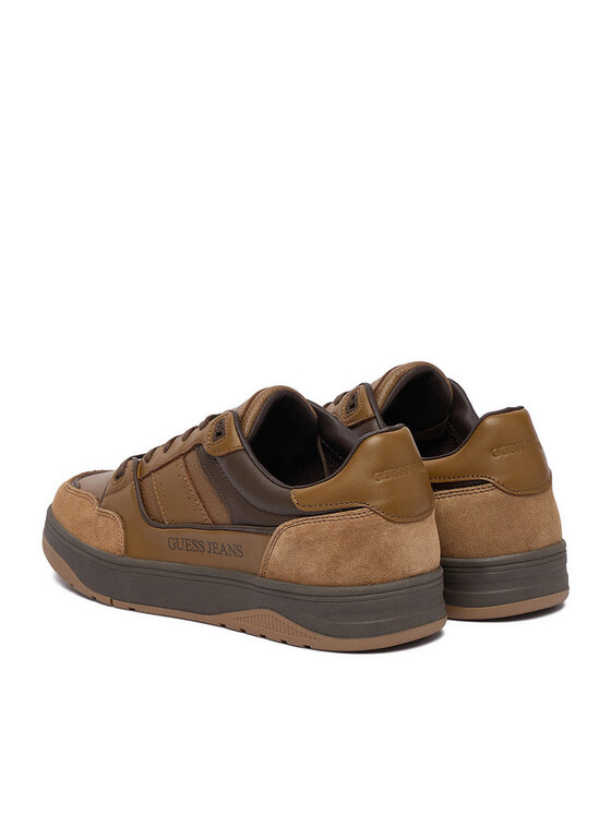 Guess Jeans Sneakersy Guess Jeans EO-TEKSAS-02 126AM Světle hnědá
