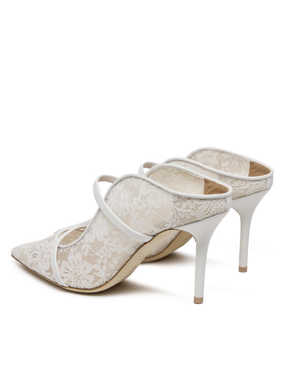 MALONE SOULIERS Шльопанці MALONE SOULIERS Maureen 85-269 Білий