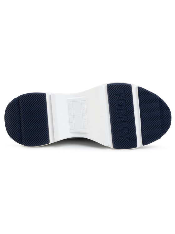 Tommy Jeans Сникърси Tommy Jeans Fashion Chunky Runner EN0EN00791 Бял
