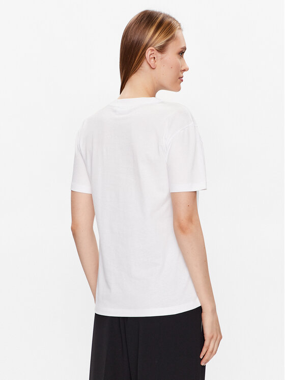 Calvin Klein Calvin Klein Majica Hero Logo K20K205448 Bela Regular Fit