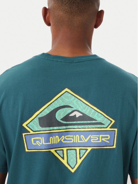 Quiksilver Quiksilver Camiseta Crystal Jet EQYZT08023 Azul Regular Fit