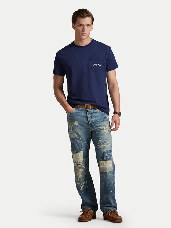 Polo Ralph Lauren Polo Ralph Lauren Camiseta 710B16610001 Azul marino Regular Fit