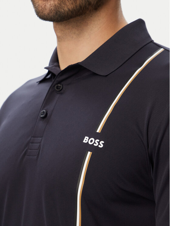 BOSS BOSS Pólóing Game 3 50563363 Sötétkék Regular Fit