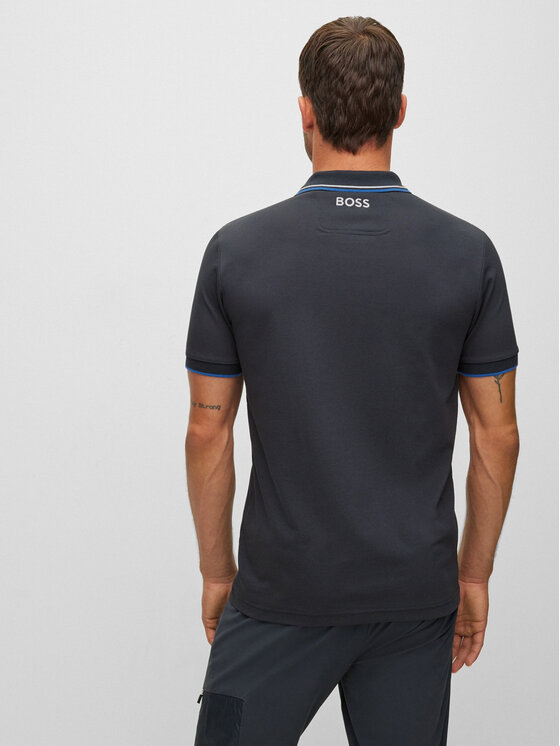 BOSS Boss Поло Paddy Pro 50469102 Cиній Regular Fit