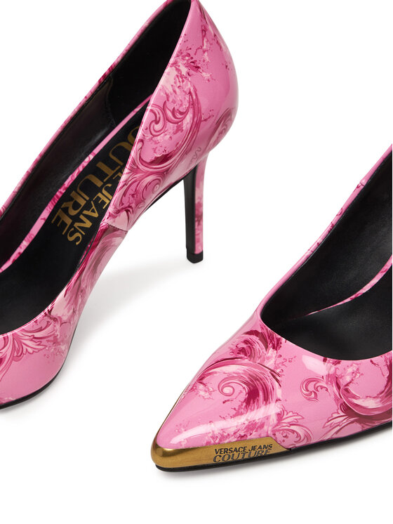 Versace Jeans Couture Туфлі на шпильці Versace Jeans Couture 80VA3S50 ZS366 499 Рожевий