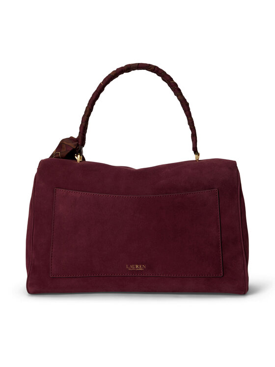 LAUREN RALPH LAUREN Torebka LAUREN RALPH LAUREN Farrah 431P18402002 Bordowy